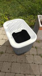 Kattenbak Hop In, Ophalen