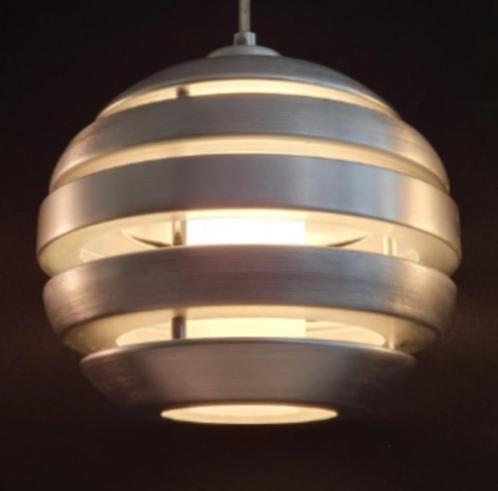 Eglo - Hanglamp - Mercury - Glas, Aluminium, Huis en Inrichting, Lampen | Hanglampen, Gebruikt, Glas, Metaal, Ophalen