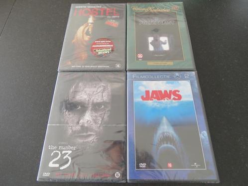 DVD / HORROR NEW & SEALED - JAWS * HOSTEL * POLTERGEIST / NL, Cd's en Dvd's, Dvd's | Horror, Nieuw in verpakking, Gore, Vanaf 16 jaar