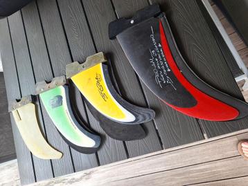 Set van 4 vinnen, apart ook te koop beschikbaar voor biedingen