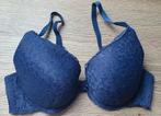 Push up bh Hunkemöller 80C, Hunkemöller, Ophalen of Verzenden, Blauw, BH