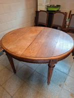 Ronde tafel met verlengstukken, Antiek en Kunst, Ophalen