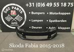 Skoda Fabia NJ voorbumper 2015-2018, Gebruikt, Ophalen of Verzenden, Bumper, Voor