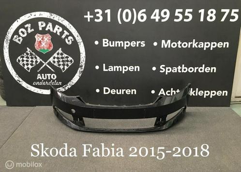 Skoda Fabia NJ voorbumper 2015-2018, Auto-onderdelen, Carrosserie, Bumper, Voor, Gebruikt, Ophalen of Verzenden