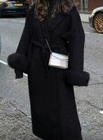 Manteau long noir , neuf et bien épais, Enlèvement, Noir