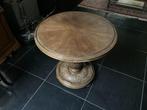 Table basse ou table d'appoint ronde ancienne, Maison & Meubles, 55 à 75 cm, Rond, Enlèvement, Utilisé