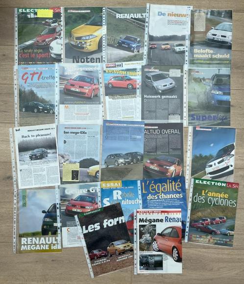 RENAULT MEGANE RS - ARTIKELS, Boeken, Auto's | Folders en Tijdschriften, Renault, Ophalen of Verzenden