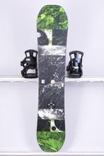 135 cm snowboard BURTON RADIUS, black/light green, woodcore, Sport en Fitness, Verzenden, Gebruikt, Board