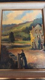 Huile, Antiquités & Art, Art | Peinture | Classique, Enlèvement ou Envoi