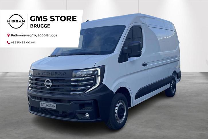 Nissan Interstar L2H2 3.5T 2,0 dCi 130 N-Connecta NIEUW! 5 j, Auto's, Bestelwagens en Lichte vracht, Bedrijf, Te koop, Adaptive Cruise Control