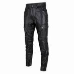 Heren leren broek model motor in small t/m 6xl, Ophalen of Verzenden, Nieuw met kaartje, Heren, Broek | leer