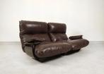 Ligne Roset Marsala 2 zit sofa - bruin leder, Ophalen of Verzenden, Gebruikt, Leer