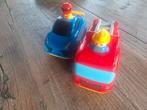 2 auto's met drukknop, Kinderen en Baby's, Speelgoed |Speelgoedvoertuigen, Ophalen