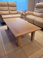 Massieve houten salontafel Artemis van Gaverzicht, Ophalen, 100 tot 150 cm, Klassiek, Eikenhout