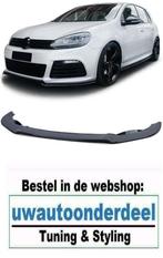 Spoiler Voorspoiler Lip glans Zwart Geschikt Voor Vw Golf 6, Verzenden