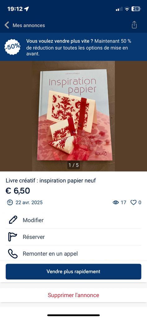 À vendre matériel de Scrapbooking / bricolage neuf, Hobby en Vrije tijd, Scrapbooking, Nieuw, Overige typen, Scrap, Ophalen of Verzenden