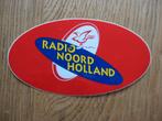 Sticker Radio Noord Holland 12 x 6,5 cm, Enlèvement ou Envoi, Neuf, Cinéma, Télévision ou Audiovisuel