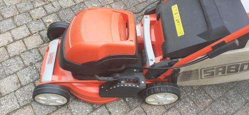 Electrische grasmaaier Sabo 43-EL Vario in zeer goede staat, Tuin en Terras, Grasmaaiers, Zo goed als nieuw, Elektrische grasmaaier