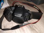 Canon 750d + objectif 18-55mm, Audio, Tv en Foto, Fotocamera's Digitaal, Ophalen, Gebruikt, Spiegelreflex, Canon