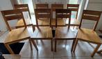 Lot de 8 chaises en Teak. Très bon état général., Huis en Inrichting, Stoelen, Gebruikt