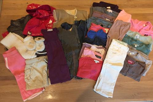 Lot de 29 vêtements fille taille 80, Kinderen en Baby's, Babykleding | Maat 80, Gebruikt, Meisje