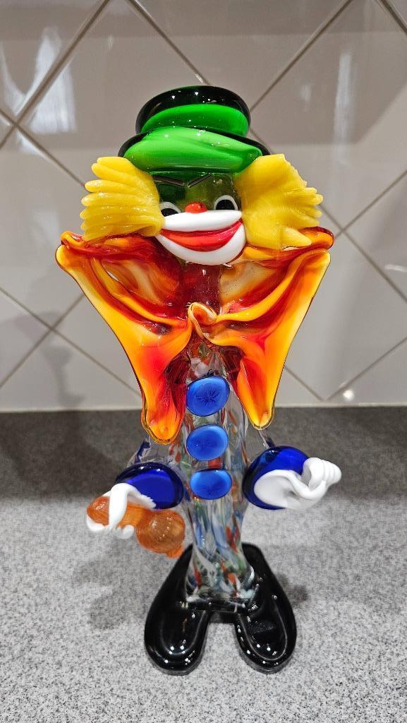 Glazen Clown, Antiek en Kunst, Antiek | Glaswerk en Kristal, Ophalen of Verzenden