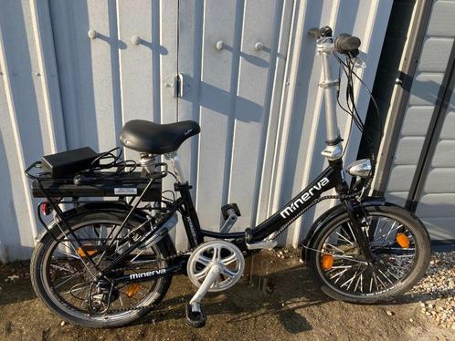 vouwbare MINERVA minifiets te herstellen of voor onderdelen, Fietsen en Brommers, Elektrische fietsen, Gebruikt, Overige merken