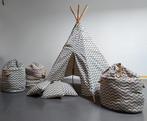Tent, 4 kussens, 3 opbergzakken, 1 deken Nobodinoz, Ophalen, Gebruikt