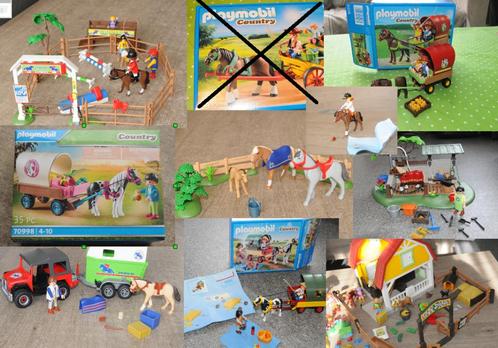 ensembles cheval et poney playmobil, Enfants & Bébés, Jouets | Playmobil, Comme neuf, Ensemble complet, Enlèvement ou Envoi