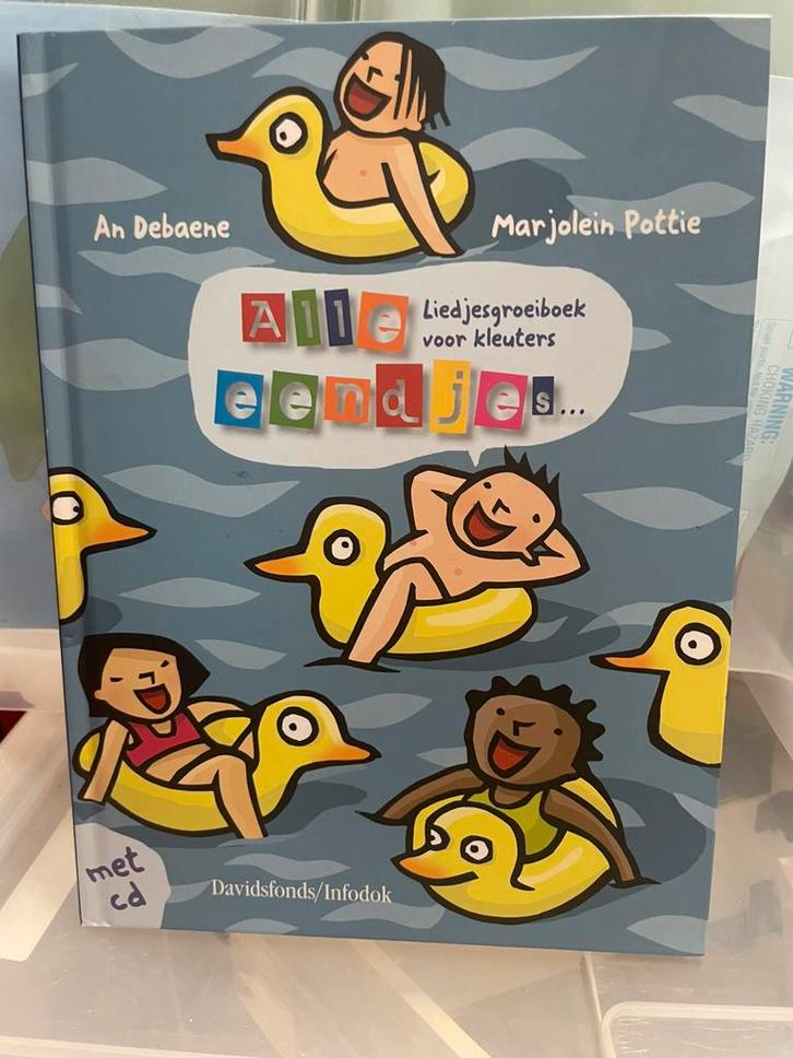 alle eendjes liedjesboek, Cd's en Dvd's, Cd's | Kinderen en Jeugd, Zo goed als nieuw, Muziek, Ophalen