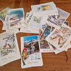 oude vintage kerstkaarten 54 stuks, Enlèvement ou Envoi