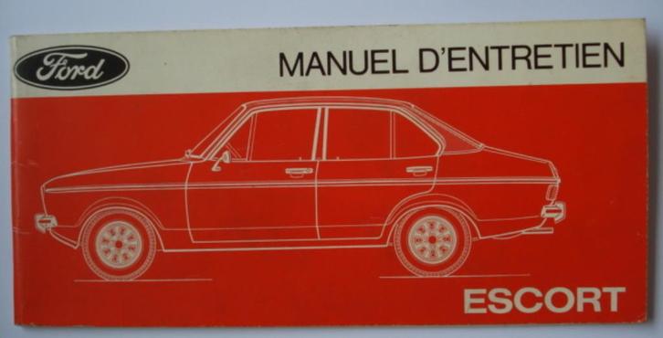 Manuel d'entretien de la Ford Escort 1976, Autos : Divers, Modes d'emploi & Notices d'utilisation, Envoi