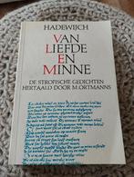Hadewijch - Van liefde en minne - Strofische gedichten, Livres, Poèmes & Poésie, Enlèvement ou Envoi, Utilisé