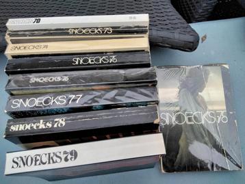 LOT SNOECKS BOEKEN.     VERKOCHT beschikbaar voor biedingen