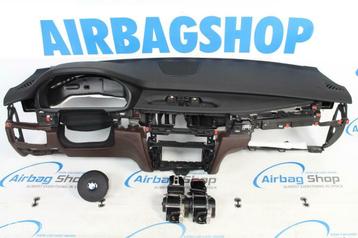 Airbag kit Tableau de bord M noir/brun BMW X6 F16 2014-2019