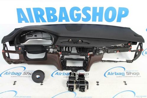 Airbag kit Tableau de bord M noir/brun BMW X6 F16 2014-2019, Autos : Pièces & Accessoires, Tableau de bord & Interrupteurs, Utilisé