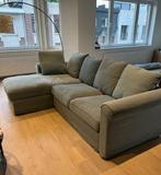 Canapé 3 places IKEA GRÖNLID avec chaise longue Vert, Maison & Meubles, Comme neuf, Enlèvement, Banc d'angle, Trois personnes