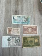 Oude italiaanse bankbiljetten, Postzegels en Munten, Ophalen of Verzenden