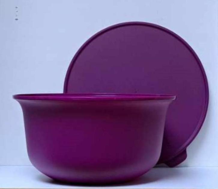Tupperware™ « Bol Aloha » 7,5 liter - mauve, Maison & Meubles, Cuisine| Tupperware, Neuf, Récipient ou Bol, Violet, Envoi