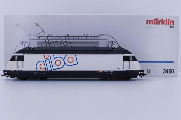 Marklin 3450 HO E-Loc SBB Re460 CIBA, Hobby en Vrije tijd, Modeltreinen | H0, Zo goed als nieuw, Locomotief, Wisselstroom, Märklin