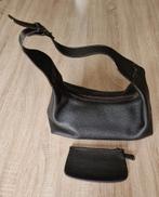 Handtas Nathan, Ophalen of Verzenden, Gebruikt, Bruin, Leer