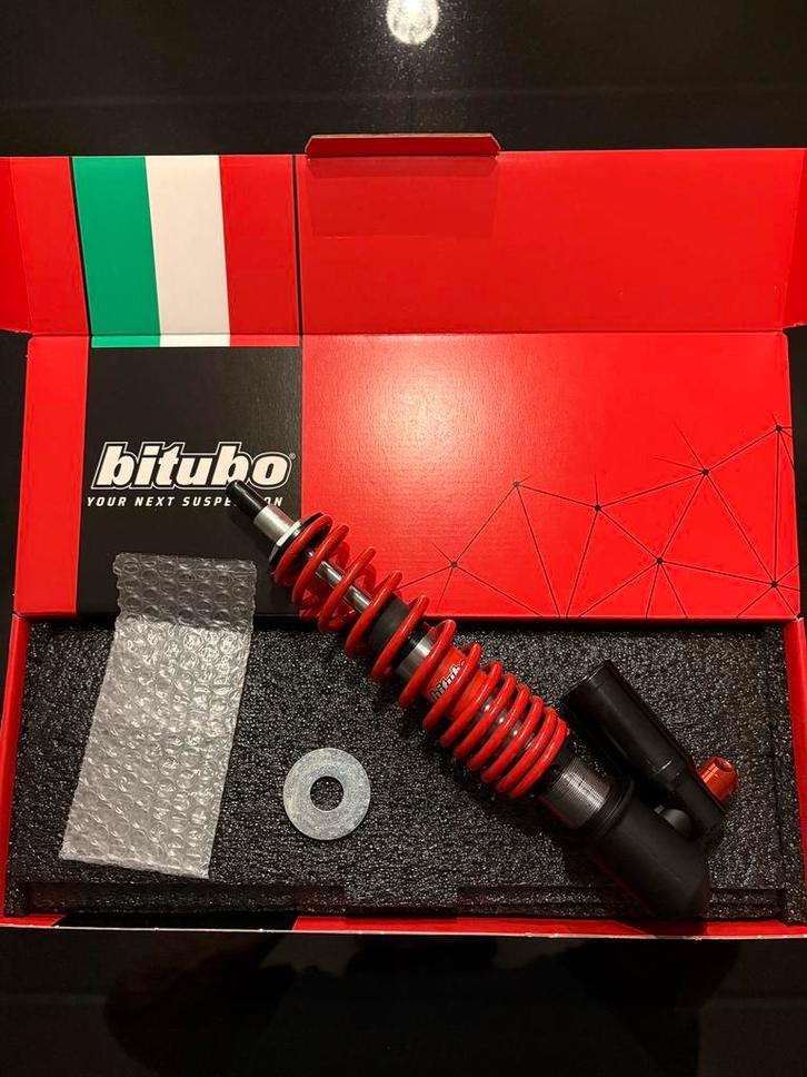 Bitubo voorschokdemper Vespa GTS 125/300/310 ABS ALS NIEUW, Motoren, Motoren | Piaggio, Particulier, ABS, Ophalen of Verzenden
