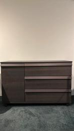 Ladekast OPPLAND ikea donkerbruin, Huis en Inrichting, Ophalen, 100 tot 150 cm, Zo goed als nieuw, 3 of 4 laden