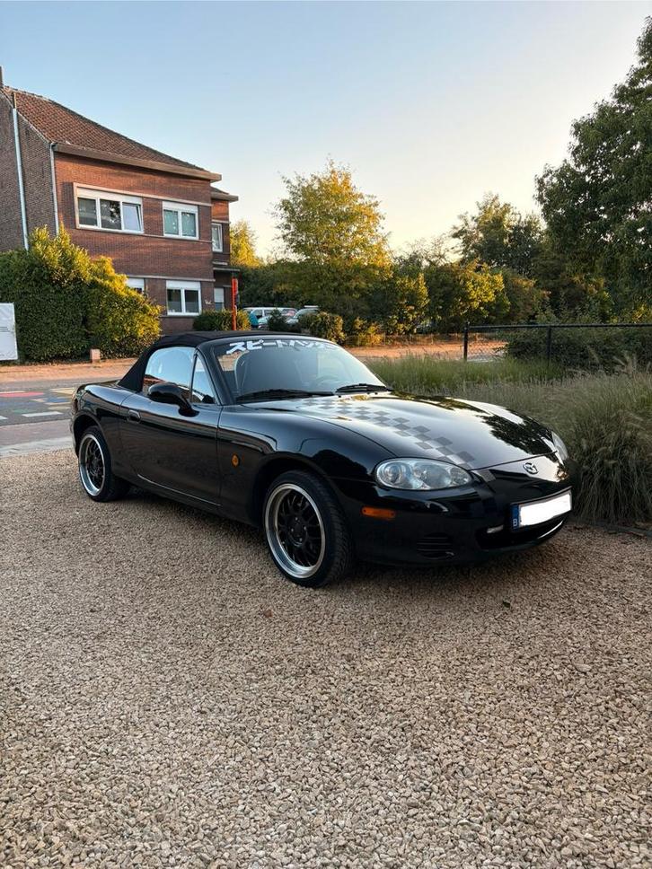 Mazda MX-5 | 2004 | 1,6i | 110 ch | 151 000 km, Autos, Mazda, Particulier, MX-5, Airbags, Apple Carplay, Bluetooth, Ordinateur de bord