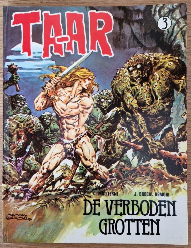 Ta-Ar - De verboden grotten –3-1e dr(1981) Strip, Boeken, Stripverhalen, Zo goed als nieuw, Eén stripboek