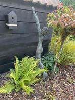 Bronzen beeld, Tuin en Terras, Ophalen, Gebruikt, Overige materialen, Mensenbeeld