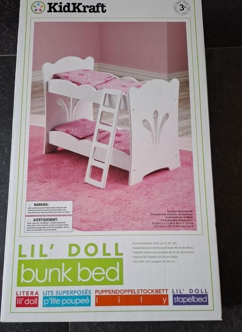 KidKraft Stapelbed, Kinderen en Baby's, Speelgoed | Poppen, Nieuw, Ophalen of Verzenden
