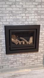 Inbouwhaard op gas well straler 1500 euro, Maison & Meubles, Cheminées, Enlèvement, Comme neuf, Encastré, Cheminée au gaz
