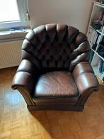 Zetel chesterfield, Huis en Inrichting, Fauteuils, Ophalen, Zo goed als nieuw