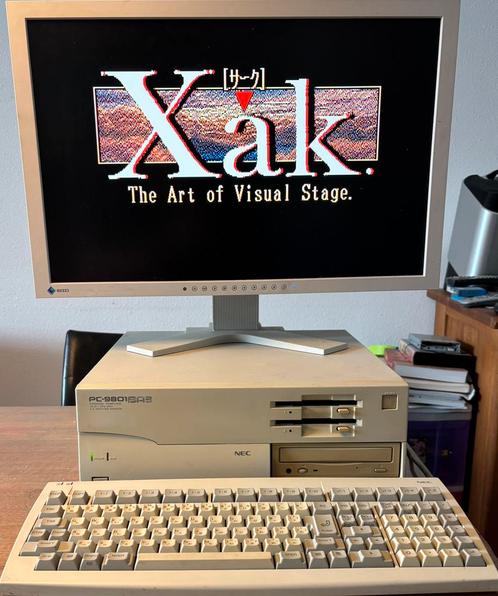 NEC PC9801BA3 Japanse PC, Computers en Software, Vintage Computers, Ophalen of Verzenden